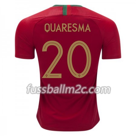 Fußballtrikots Portugal Quaresma 20 Heim Trikotsatz WM 2018